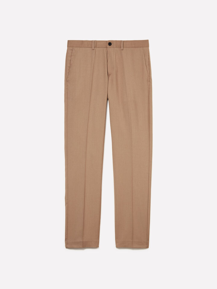 Maßgeschneiderte Hose in Kamelbraun - slim hosen für herren - Camel | Sisley image number 5
